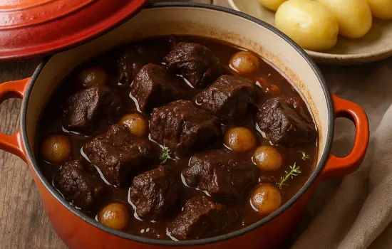 Daube de taureau camarguaise traditionnelle