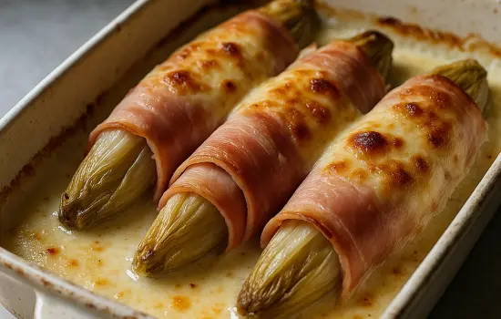 Endives au jambon gratinées faciles