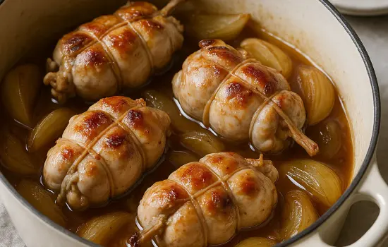 Paupiettes de lapin à l’ancienne